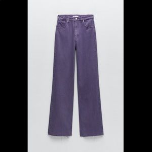 Zara Purple Jeans
